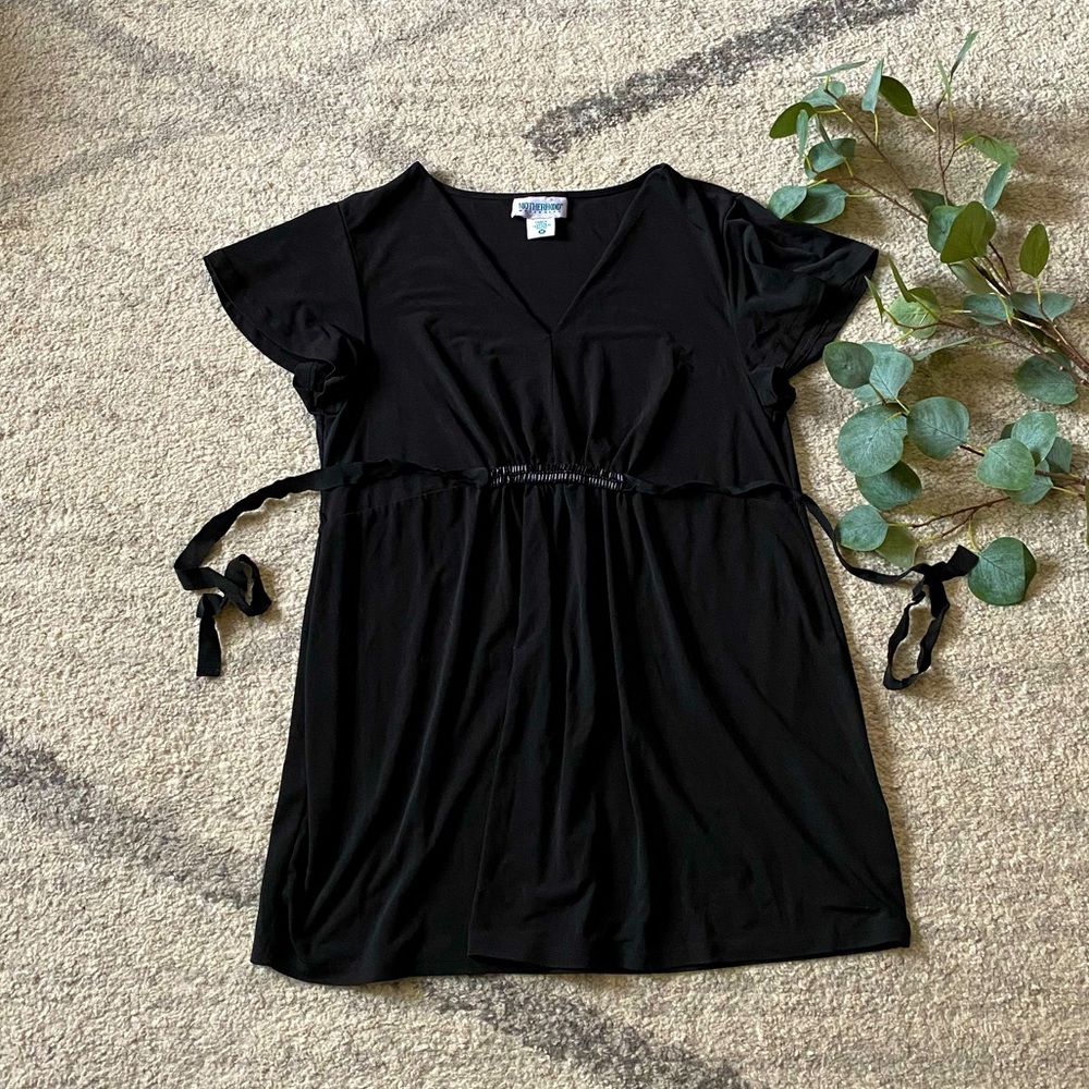 Black Maternity Shirt